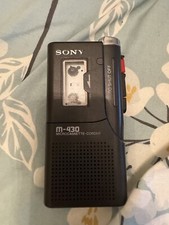 Sony Microcassette Recorder Sony M-430 Spares or Repair