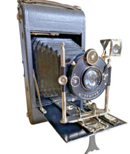 Antique Butchers Carbine Compur Camera with Aldis Butcher f6.3 5.25inch lens