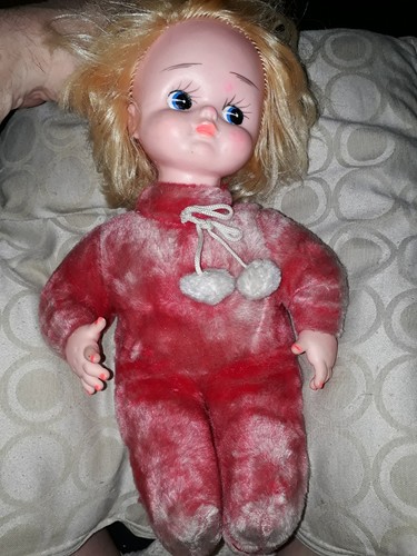 Vintage novelty doll radio - vintage,