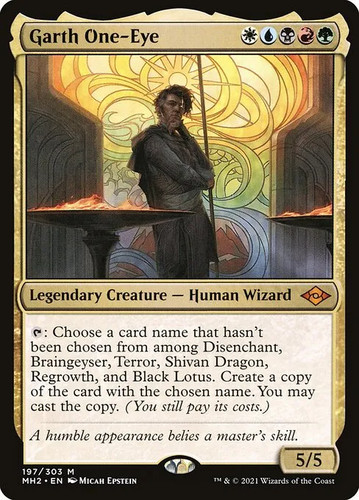 Commander deck mtg garth - commander,