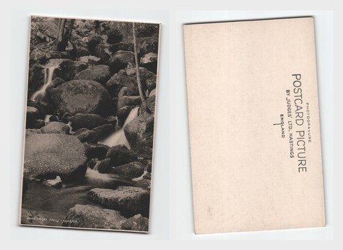 Vintage postcard becky falls - becky,