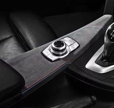 BMW 3 4 Series F30 F31 F32 F36 Alcantara Suede Centre Console Cover Trim