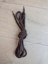 60” brown round boot laces