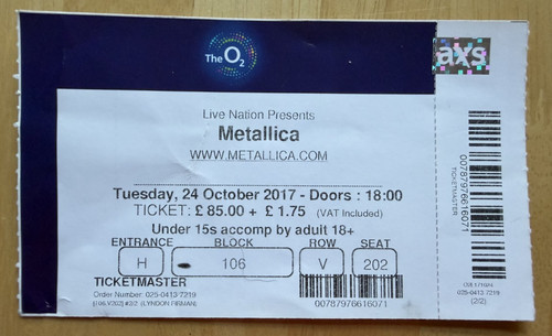 Metallica arena london - metallica,