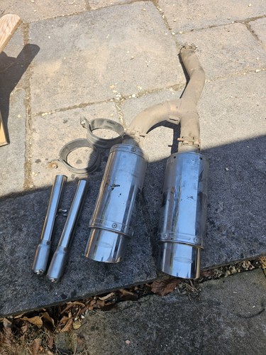 Delkevic exhaust yamaha - exhaust, fazer