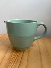 VINTAGE Beryl Woods Ware Green Custard/ Milk/ Gravy 1 pint Jug