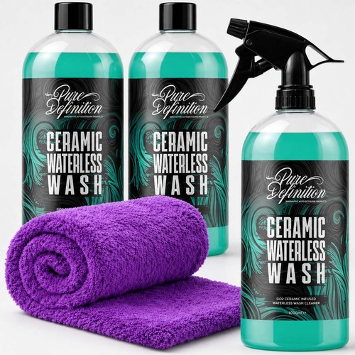 Ceramic waterless wash - waterless, 3l