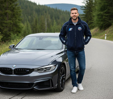 BMW i E-drive Blue Fleece