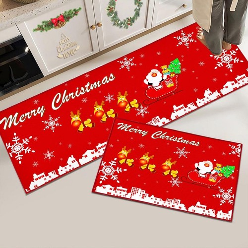 Hoimlm christmas kitchen rugs - hoimlm,