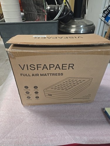 Air matress full with - built, in