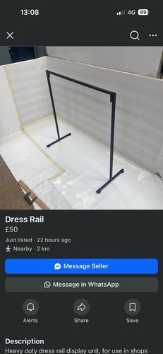 Dress rail - dress,