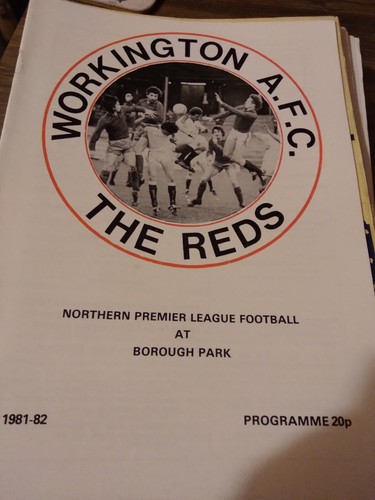 Workington mossley 1981 82 - v,