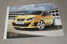 Seat Ibiza SC Brochure 2009 - S SE Sport FR Cupra Bocanegra 1.2 1.4 TSI 1.6 TDI