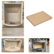 Vermiculite Firebrick Fire Board 30mm Heat Proof Brick Fireboard Various Sizes