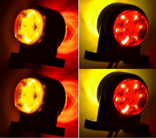 Led red orange - red, small