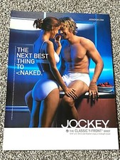 Vintage Collectable 2002 Magazine Advert Picture JOCKEY Classic Y Front Ad