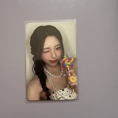 Itzy motto yuna photocard - motto,