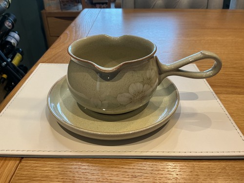 Denby daybreak gravy - gravy, jug