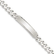 Sterling Silver Diamond-cut