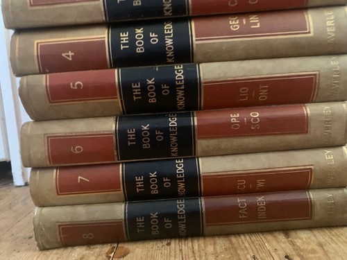 Vintage encyclopedia 8 - of,
