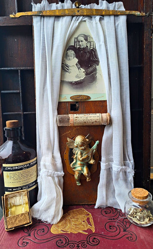 Victorian wood frame with - victorian,