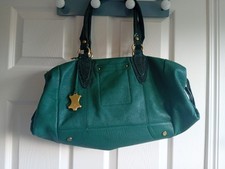 ORIANO Pine Green leather