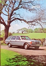 Mercedes Benz 280E T-series Estate W123 Brochure 1979