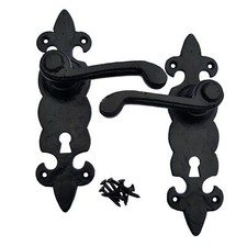 Black Antique Cast iron Door