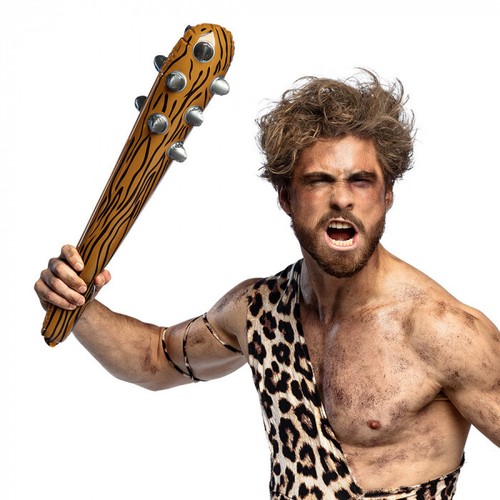 60cm inflatable caveman club - 60cm,