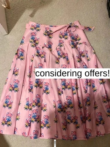 Lazy oaf cat pleated skirt - oaf,