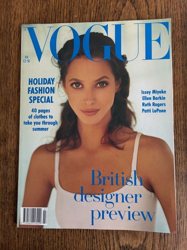 Vogue magazine christy - vogue, uk