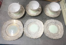 Colclough china green gold - colclough, &