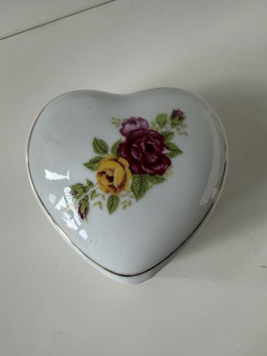 Vintage heart shaped ceramic - vintage,