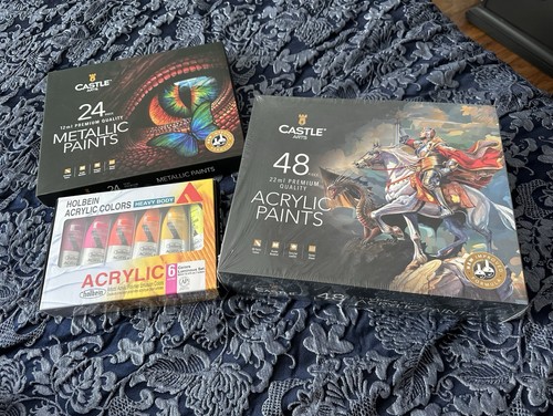 Acrylic paint bundle holbein - paint,