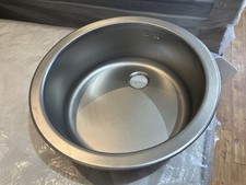 Alveus Round Sink Silver 450mm