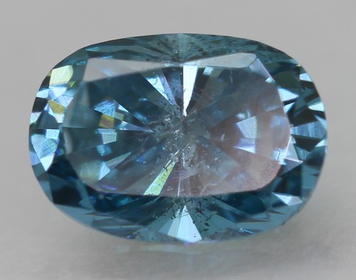 Carat vivid blue vs2 oval - vivid,