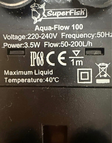 Superfish aqua flow 100 - aqua-flow,