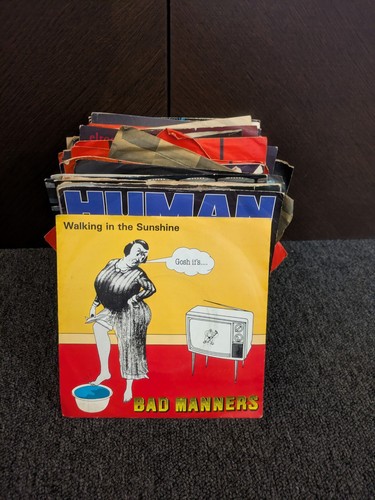 Vintage vinyl records - vintage, job