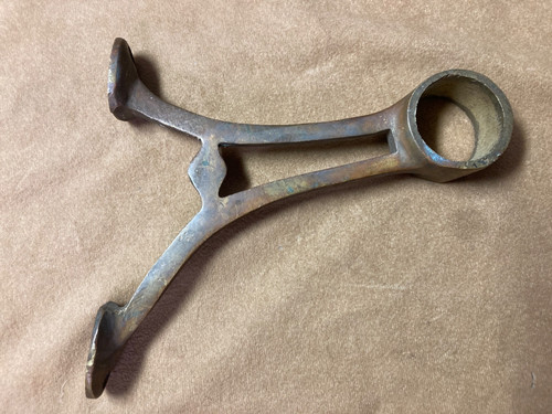 Vintage solid cast brass - solid,