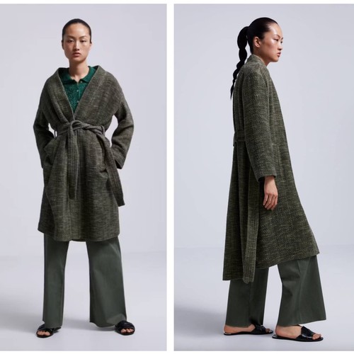 Zara patterned fabric - fabric, trench