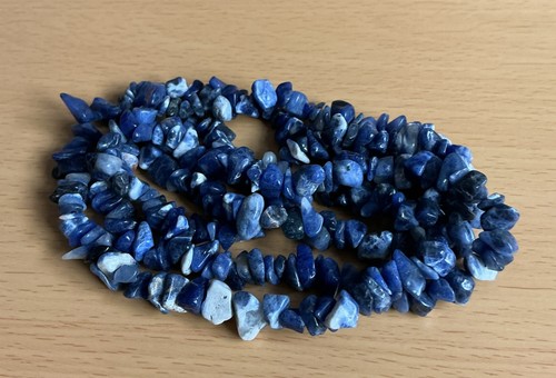 Lapis lazuli necklace 86cm - lapis,