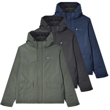 Mens Lambretta Padded Hooded