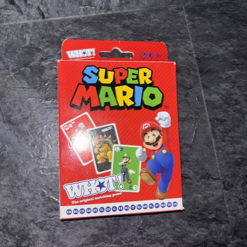 Super mario whot card - mario, game
