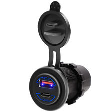 12V-24V 4.0 PD+QC3.0 Dual Port