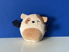 Squishville Squishmallows Mini figure by McDonalds Halloween Brock the Bat Dog