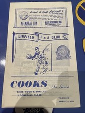 Linfield V Coleraine 1967/68
