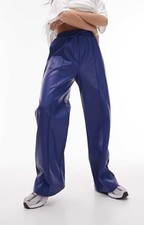 Topshop Womens Faux Leather