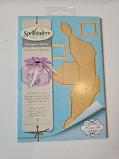 DIE SET Spellbinders Designer Serie Celebrate The Day FLOWER TOP BOX Card Making