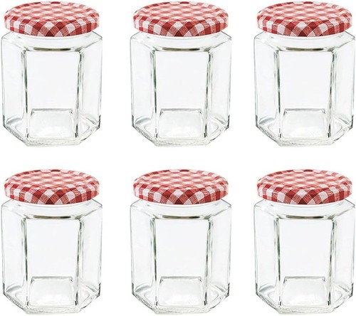 6xglass jam jars glass - 6xglass,
