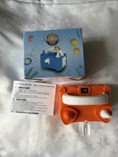 K Mart 73005C Electric Balloon Inflator Air Pump Dual Nozzle Orange 